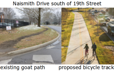 An Urgent Call for a Safe Naismith Drive Bikeway