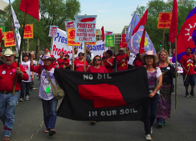 MARCH TO GIVE KEYSTONE XL THE BOOT